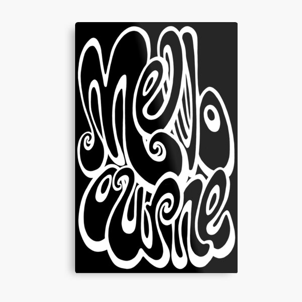 Item preview, Melbourne writing - black and white chalkboard designed and sold by bignose1977.