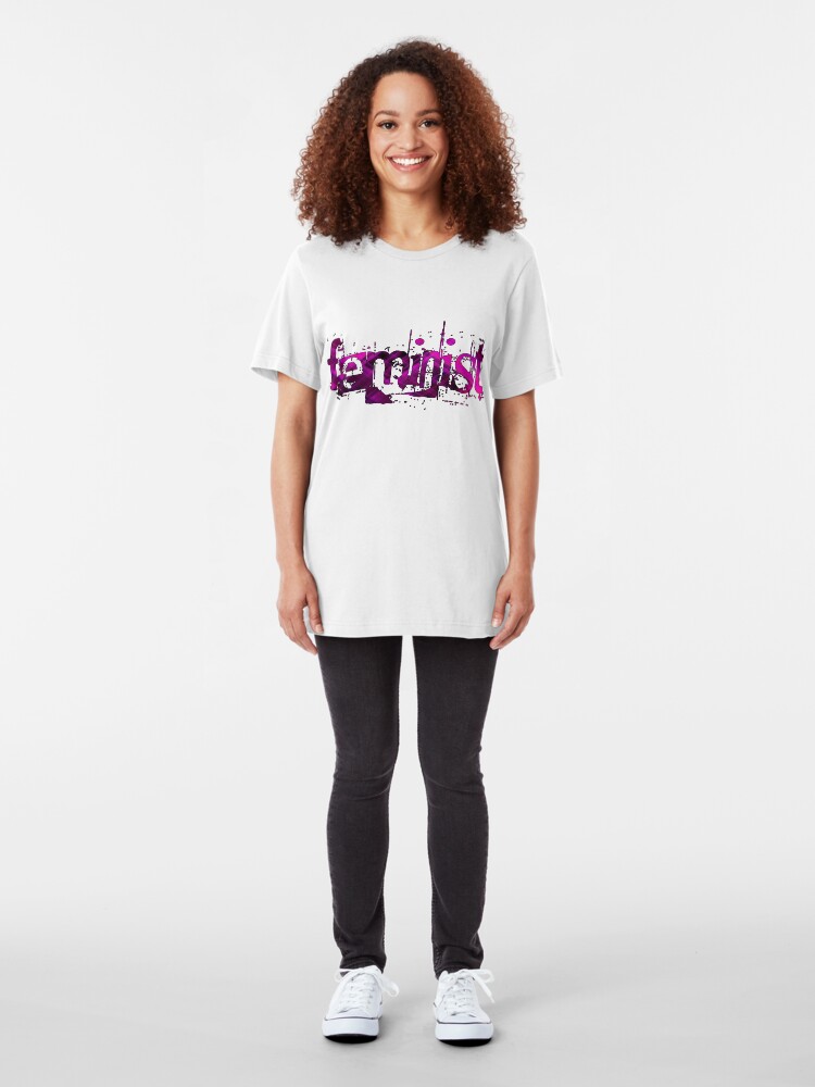 Alternate view of Feminist Slim Fit T-Shirt