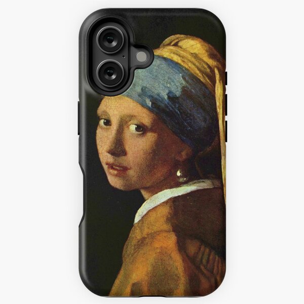 Aperçu de l'œuvre Vermeer - La jeune fille à la perle créée et vendue par arthistory.