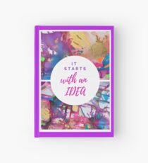 Abstract & Motivational Notebook Hardcover Journal