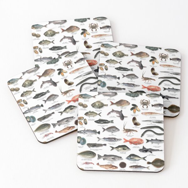 Item preview, NZ fish species  designed and sold by Tehomuera.