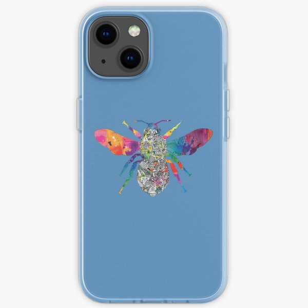 Illustration Manchester Bee iPhone Soft Case