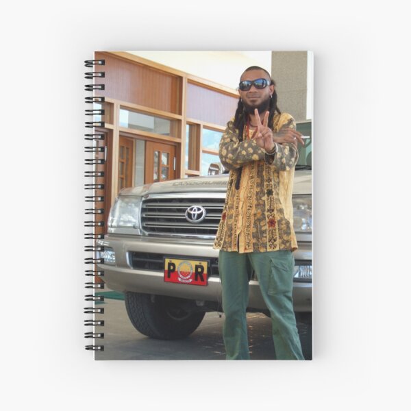 Meli Fernandes, the President of Music by Richard Jones Spiral Notebook