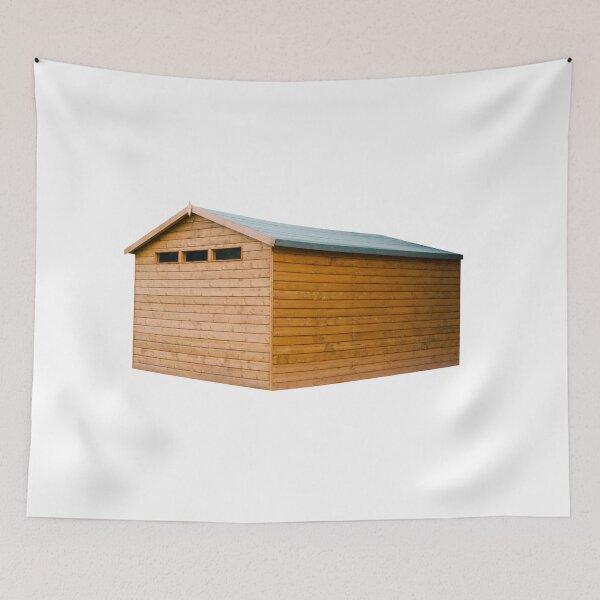 Item preview, Garden Shed Natural Wood designed and sold by MarkUK97.