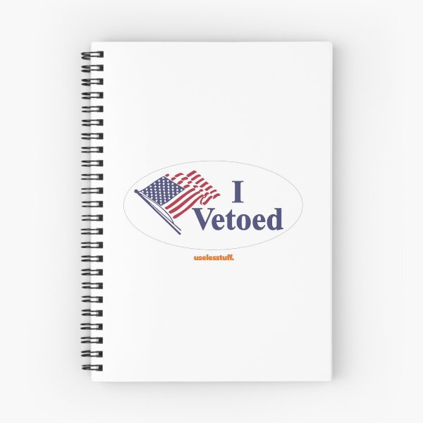 Item preview, 16755-01-ALL – I Vetoed – Standard designed and sold by Uselesstuff.