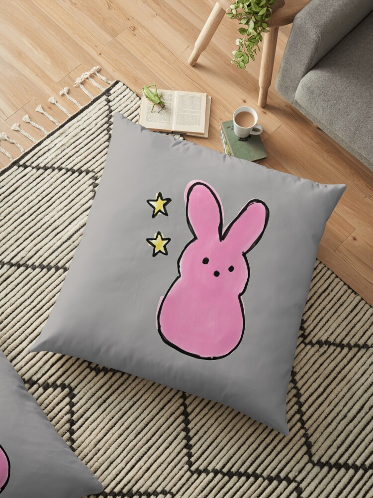 lil peep bunny pillow