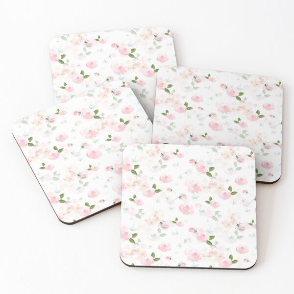Item preview, Blush Watercolor Florals Botanical Garden designed and sold by UtArt.