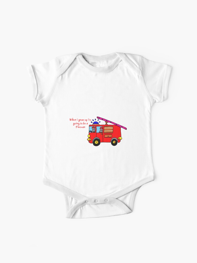 fireman baby grow