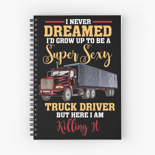 Item preview, Streamlined Semitrailer Sexy Trucker Truck Driver Cool Gift designed and sold by Sandra78.