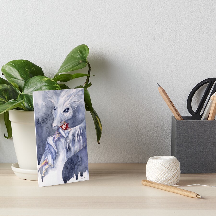 Item preview, Art Board Print designed and sold by janetchui.