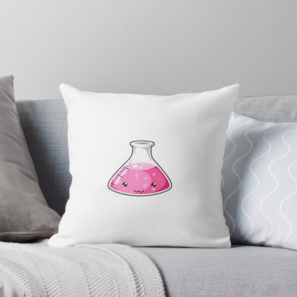 Item preview, Fun Pink Science Beaker Kawaii designed and sold by karspaul.