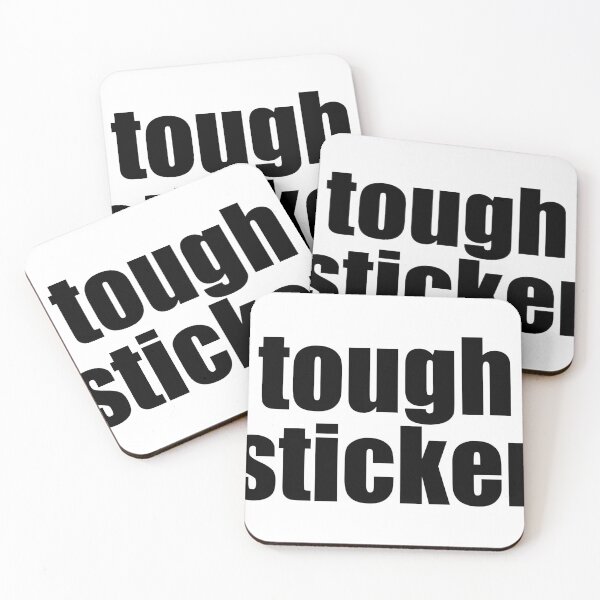 Item preview, Tough Sticker designed and sold by dodgerock.