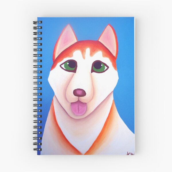 Item preview, Breeze the Siberian Husky designed and sold by Katie Weychardt.