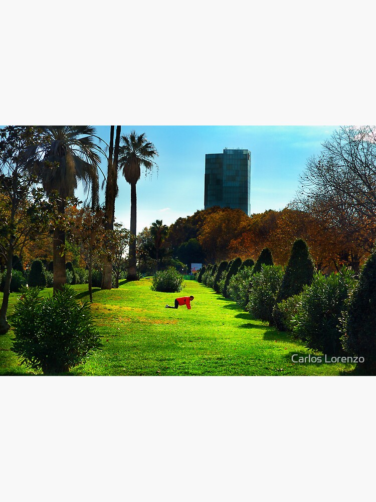 Stretching at Parc de la Ciutadella, Barcelona by carloslorenzo