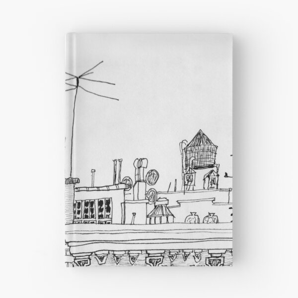 Item preview, Greenwich Village Roofscape  designed and sold by James Lewis Hamilton.