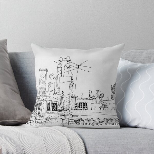 Item preview, Greenwich Village Roofscape  designed and sold by James Lewis Hamilton.