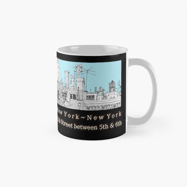 Item preview, Greenwich Village Roofscape  designed and sold by James Lewis Hamilton.