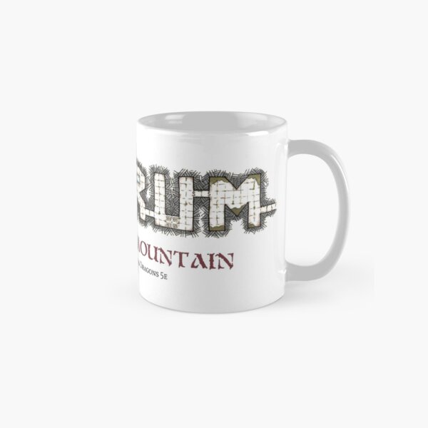 Ondrum the World Mountain Art Logo Classic Mug