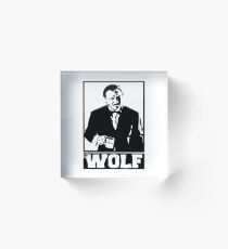 wolf Acrylic Block