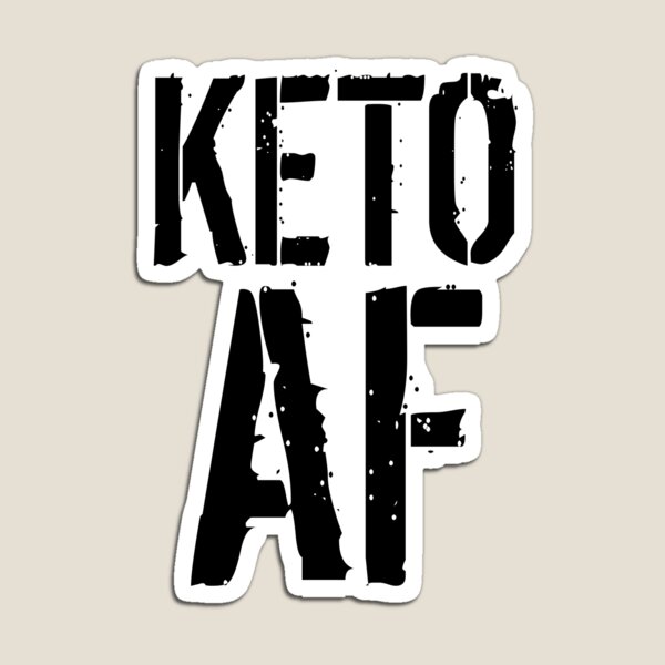 Item preview, Keto AF Funny Ketogenic Food Diet designed and sold by amos20111.