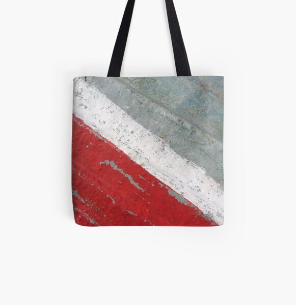 Diagonal All Over Print Tote Bag