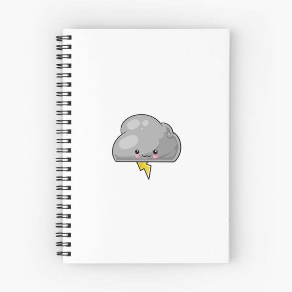 Item preview, Storm Cloud Weather Kawaii designed and sold by karspaul.