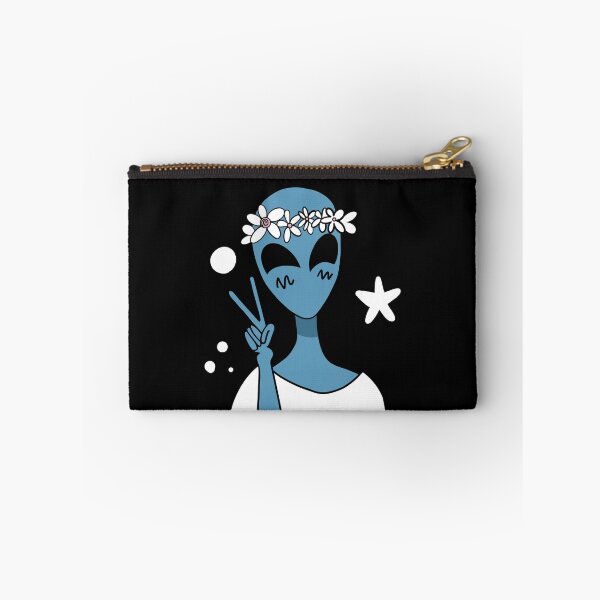 Item preview, Peace Out Alien Print designed and sold by Hebe .Halstead.