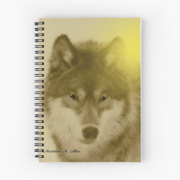 Item preview, WOLF ~ OLD SPIRIT designed and sold by SmudgeArt.
