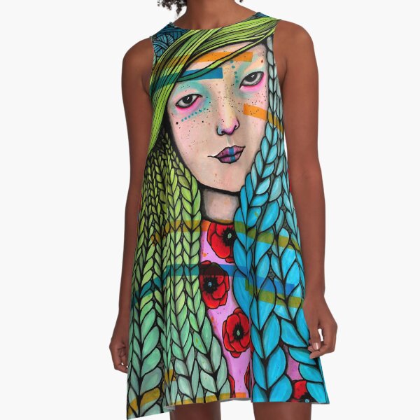 Yarn Stash A-Line Dress