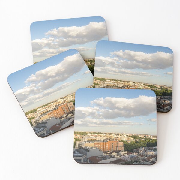 Item preview, Madrid Cityscape from Above - Fine Summer Afternoon designed and sold by Georgia Mizuleva.