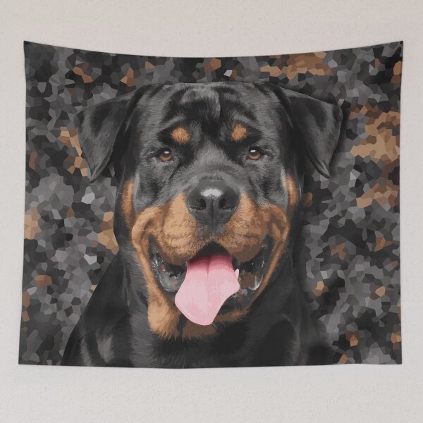 Item preview, Rottweiler  - Metzgerhund  designed and sold by k9printart.