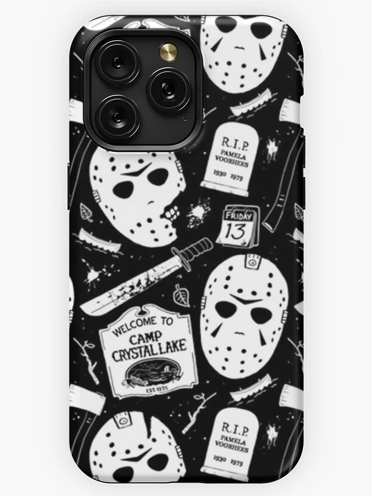 OFFICIAL FRIDAY THE 13TH: JASON X GRAPHICS SOFT GEL CASE FOR APPLE iPHONE  PHONES