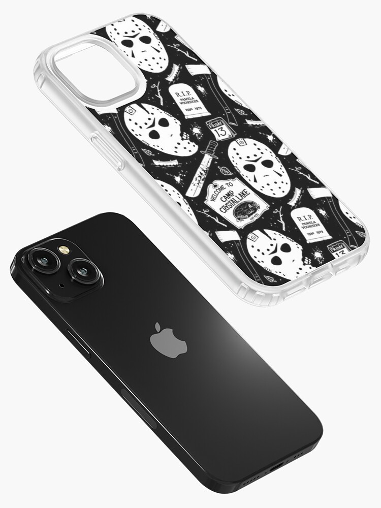 Horror Movie Friday The 13th Jason Voorhees Pattern Phone Case for IPhone  5s 6 6S 7 7 Plus X XR XS MAX Samsung S3 S4 S5 S6 S7 S8 S9 Note8 9 PLUS NOTE