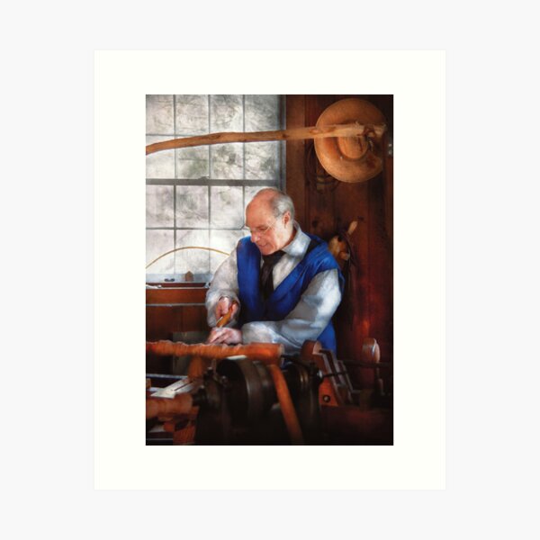 Item preview, Carpenter - The Woodturner designed and sold by Mike Savad Photography.