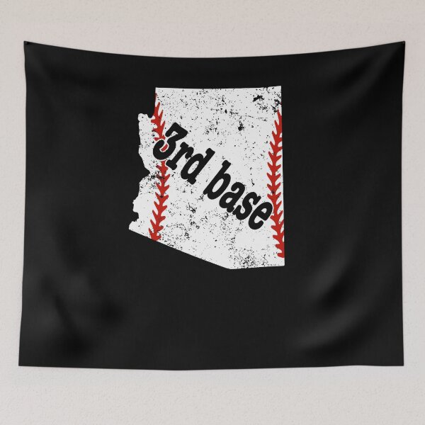 Artikelvorschau, 3rd Base - Softball - Arizona - Shirt - Baseball für die 3. Base entworfen und verkauft von shoppzee.