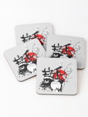 Japan Spirits Coasters