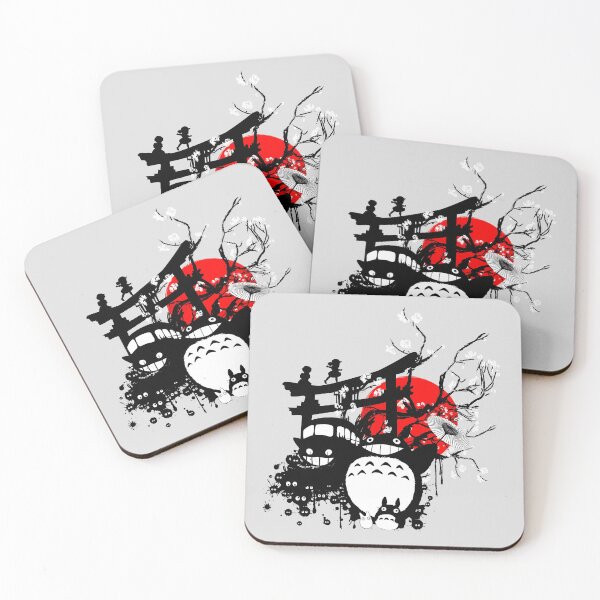 Japan Spirits Coasters (Set of 4)