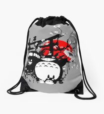 Japan Spirits Drawstring Bag