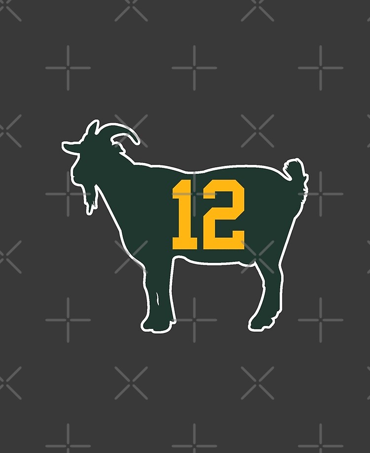 The GOAT - Aaron Rodgers Essential T-Shirt for Sale by TheDFDesigns