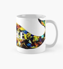Emerald Isle whale sticker Mug