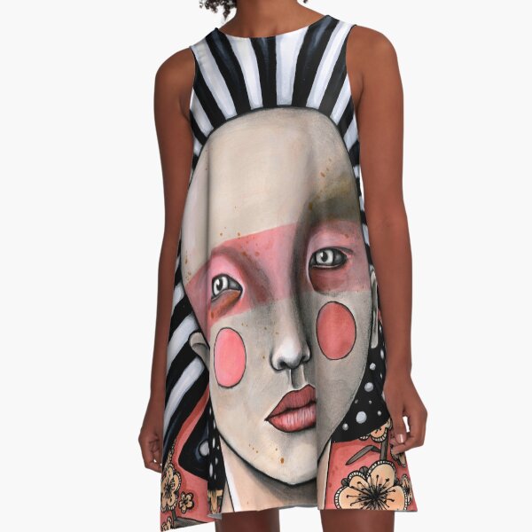 Masquerade A-Line Dress