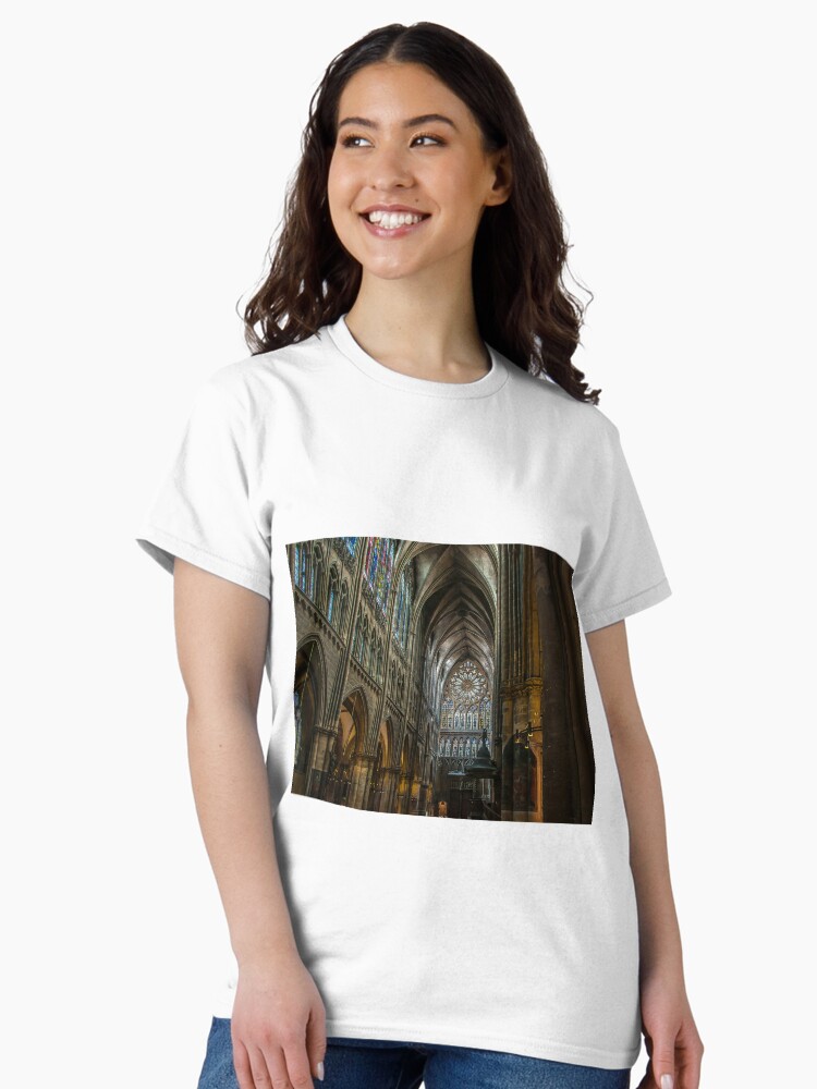 Thumbnail 1 of 7, Classic T-Shirt, Grand Cathedral of old. designed and sold by Scooterbob.
