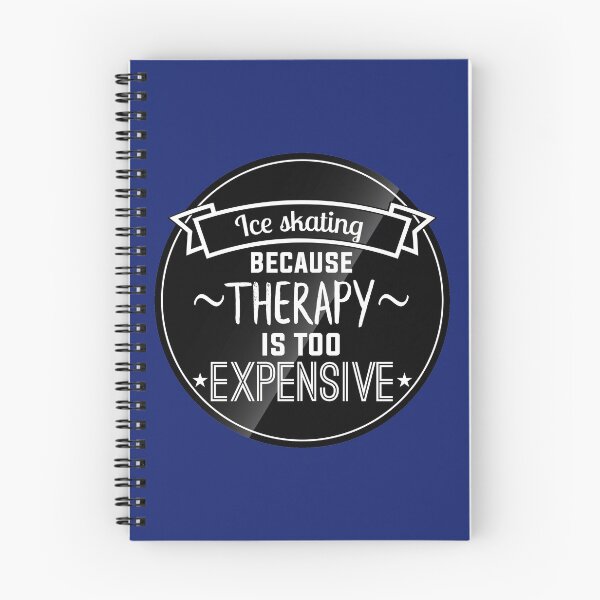 Item preview, Ice Skating because therapy is too expensive designed and sold by Lightfield.