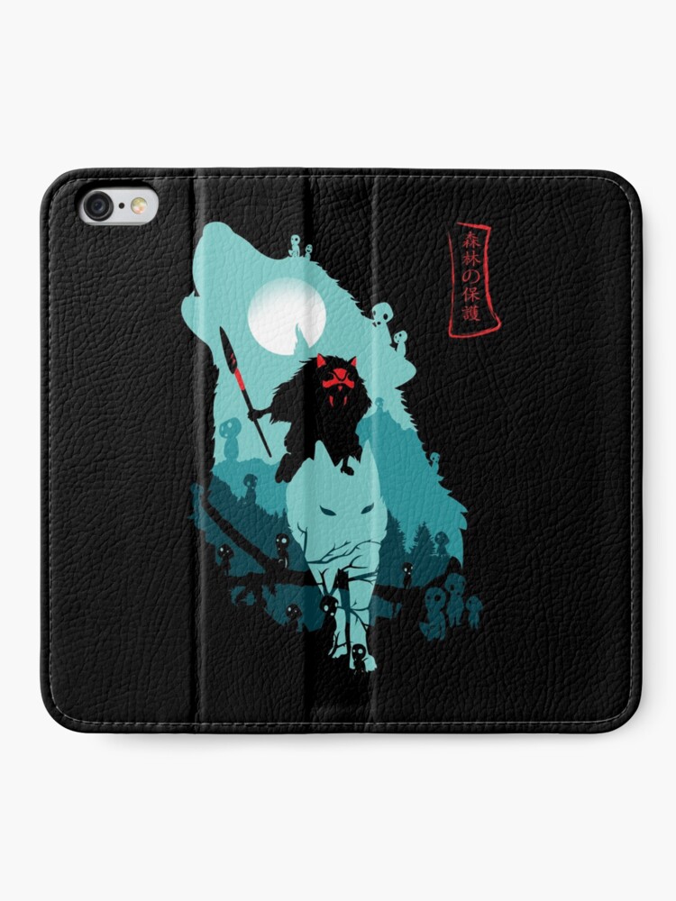 Alternate view of The Forest Protrectress iPhone Wallet