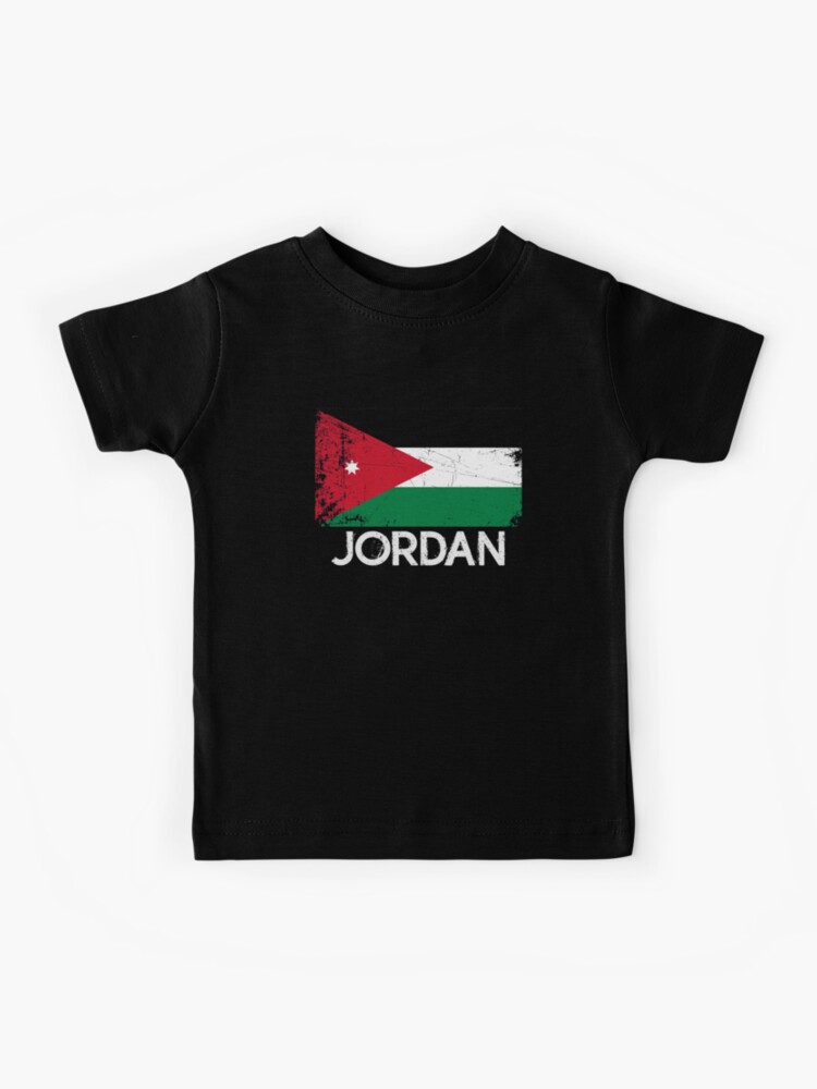 Jordan T-Shirt Jordanian Flag - For Men/Women/Youth/Kids