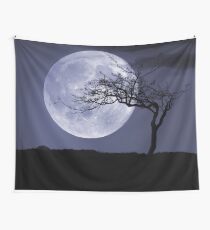 peaceful moon Wall Tapestry