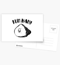 Rum ham! Postcards