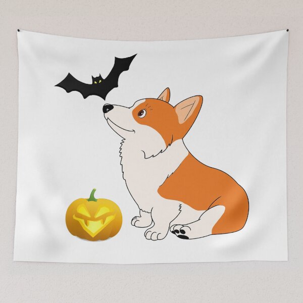 Item preview, Halloween Welsh Corgi designed and sold by RockCreek.