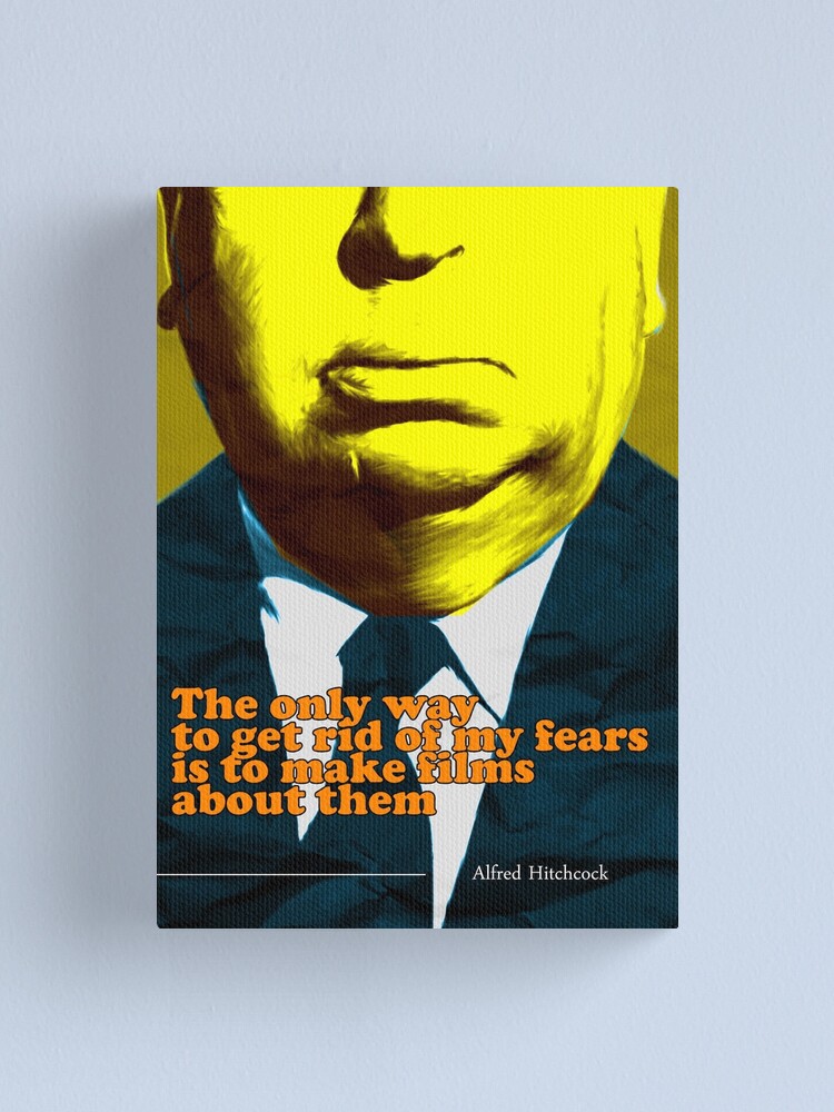Alternate view of Alfred Hitchcock Quote 3 Canvas Print