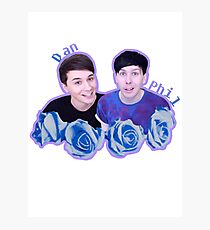 Dan and Phil Photographic Print